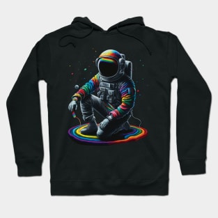 Major Tom - (Black Light - Version 1) Hoodie